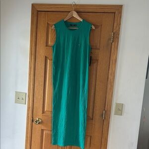 Diamond Supply  Skateboard Co green mesh dress. New with tags